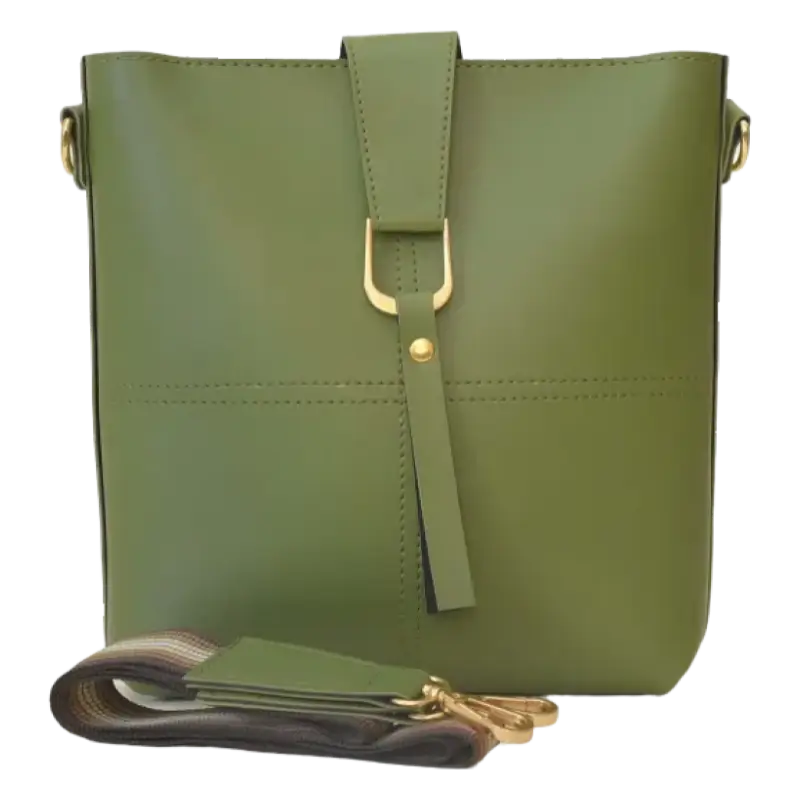 Bob Army Green Crossbody Bag for Women